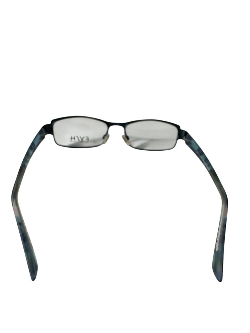 Fysh Urban Eyewear Eyeglasses 51-18-135 3480 Aqua/Blue Rectangle Frames Only UK - Picture 8 of 12